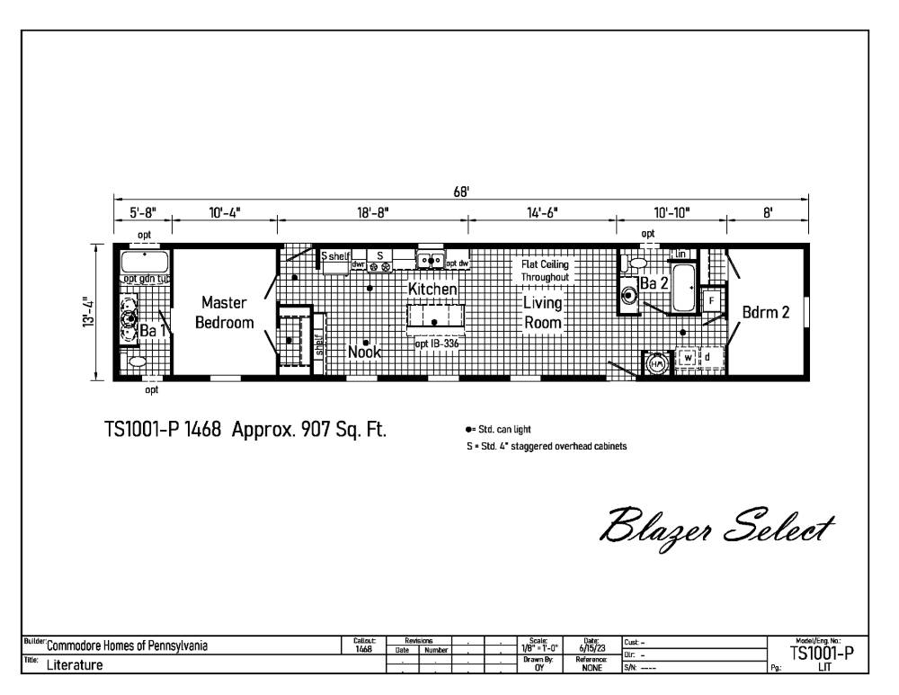 cavco clarion 536 blazer select floorplan