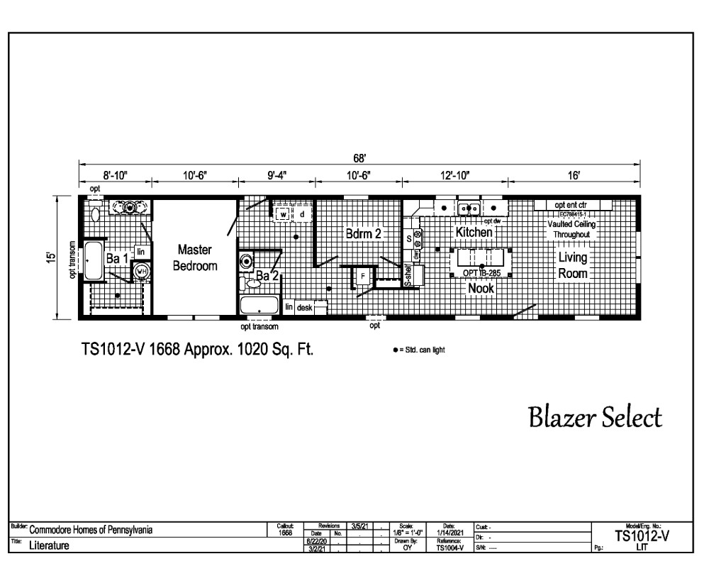 Cavco Clarion 542 Blazer Select